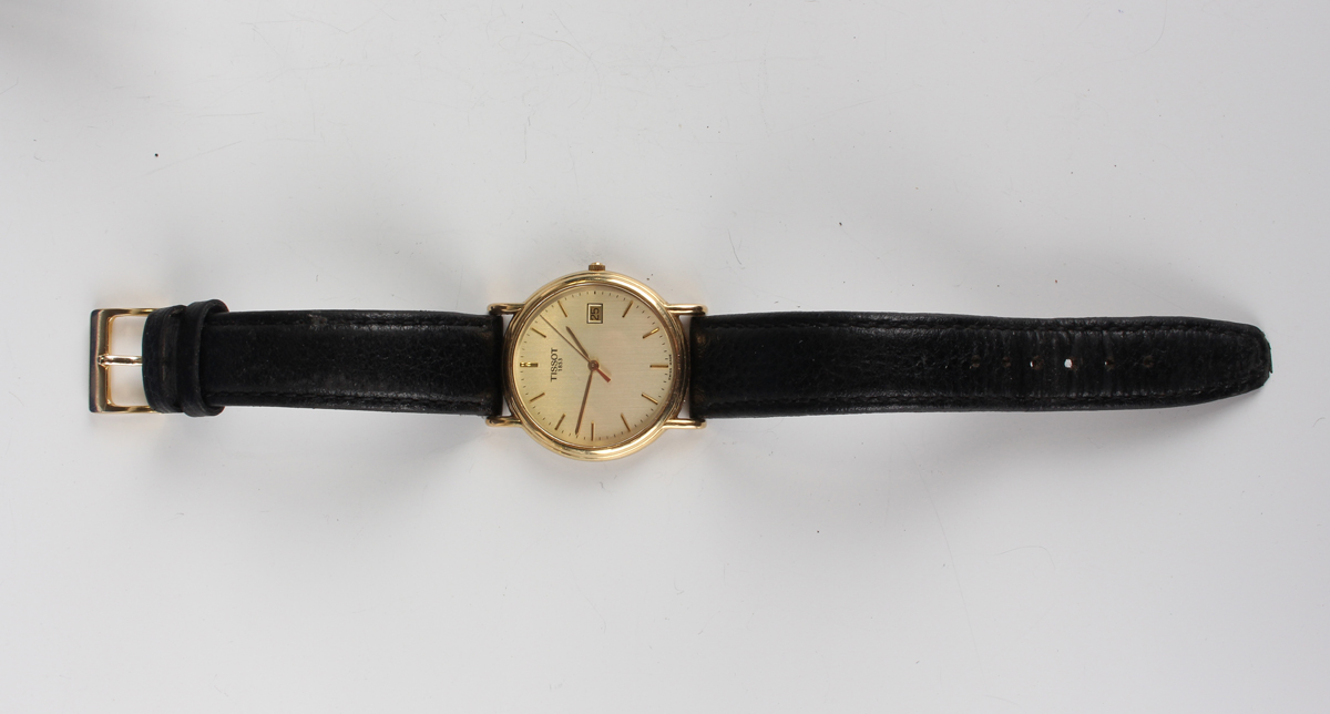 A Tissot Le Locle 18ct gold circular cased gentleman's wristwatch, Ref. 6667330, with quartz - Image 7 of 10
