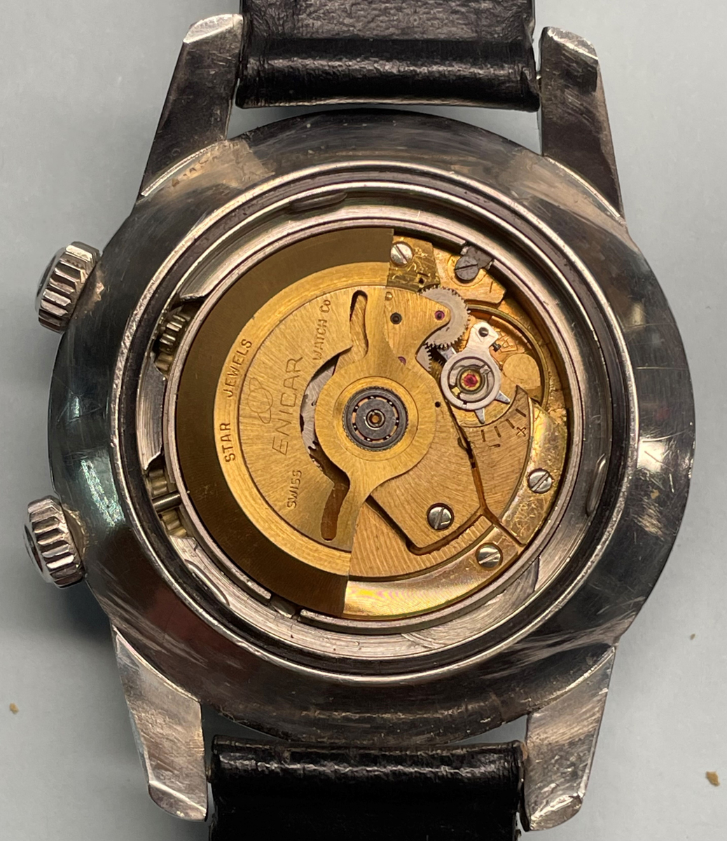 An Enicar Automatic Sherpa Guide 600 stainless steel circular cased gentleman's wristwatch, Ref. - Image 3 of 6