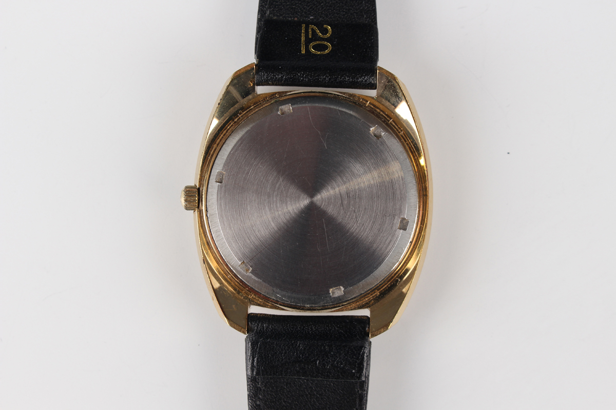 An Omega Electronic F300 Hz Chronometer gilt metal fronted and steel backed gentleman's - Image 4 of 6