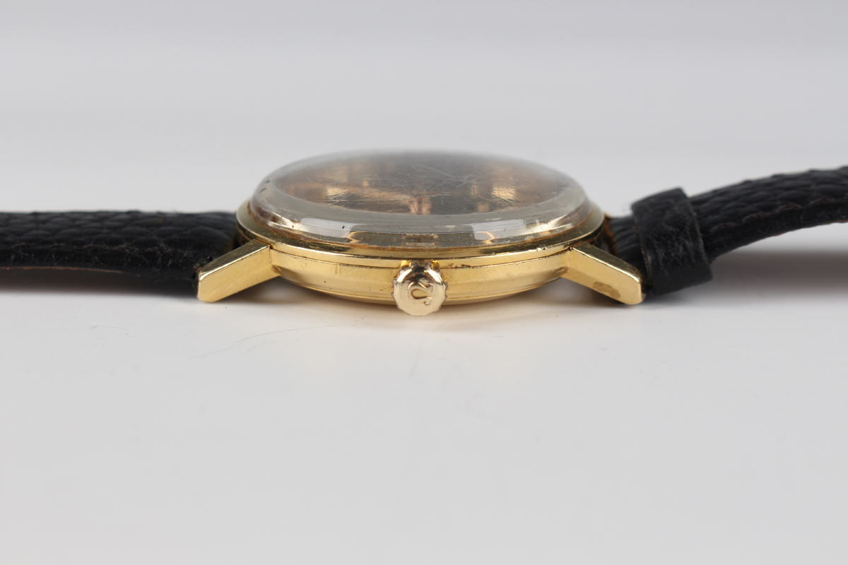 An Omega Seamaster Automatic 18ct gold circular cased gentleman's wristwatch, the signed silvered - Image 5 of 6