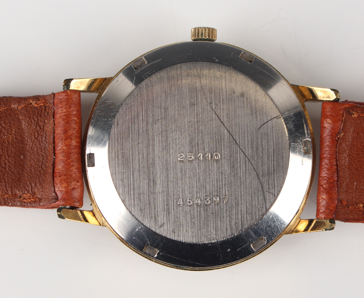 A Baume & Mercier Genève Tronosonic gilt metal fronted and steel backed gentleman's wristwatch, - Image 5 of 7
