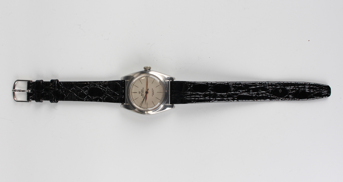 A Rolex Oyster Perpetual stainless steel cased gentleman's wristwatch, Ref. 2940, circa 1942, the - Image 2 of 7