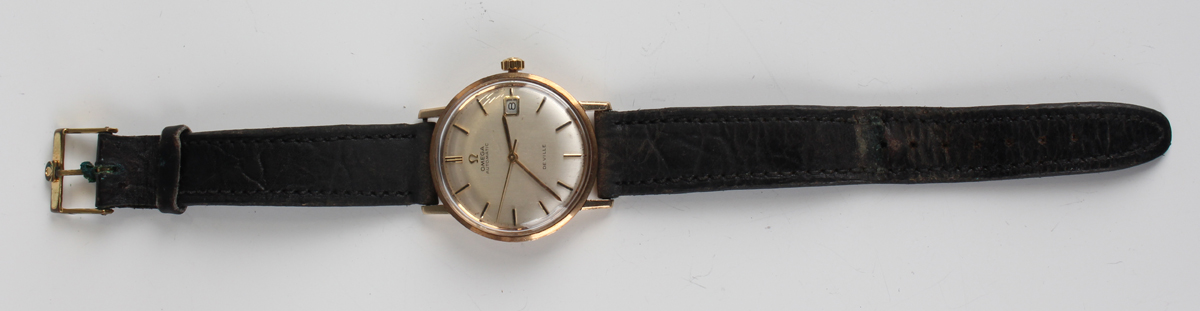 An Omega Automatic De Ville 9ct gold circular cased gentleman's wristwatch, circa 1968, the signed - Image 9 of 11