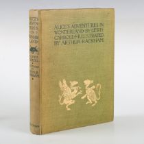 RACKHAM, Arthur (illustrator). - [Charles Lutwidge DODGSON.] 'Lewis Carroll'. Alice's Adventures