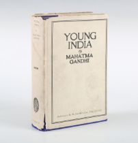 GANDHI, Mahatma. Young India 1919-1922. New York: B.W. Huebsch, Inc., 1923. First edition, 8vo (