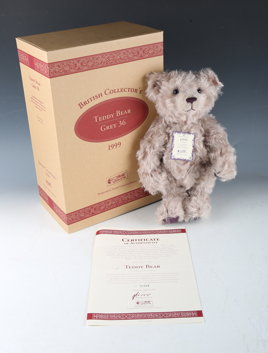 Seven Steiff limited edition teddy bears, comprising No. 650680 Harrods Victorian Musical bear, - Image 6 of 8
