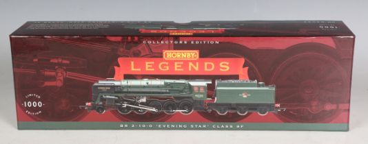 A Hornby Legends limited edition R3072M locomotive 92220 'Evening Star' and tender, boxed with