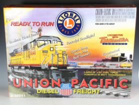 A Lionel gauge O No. 6-30051 Ready to Run Union Pacific diesel freight set, boxed (box creased and