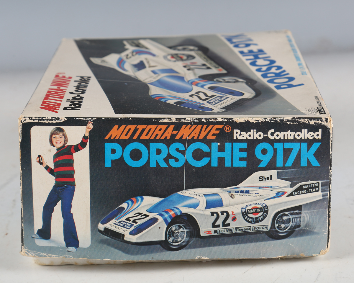 A Waco Motora-Way radio-controlled Porsche 917K racing car, boxed with controller and - Image 3 of 3