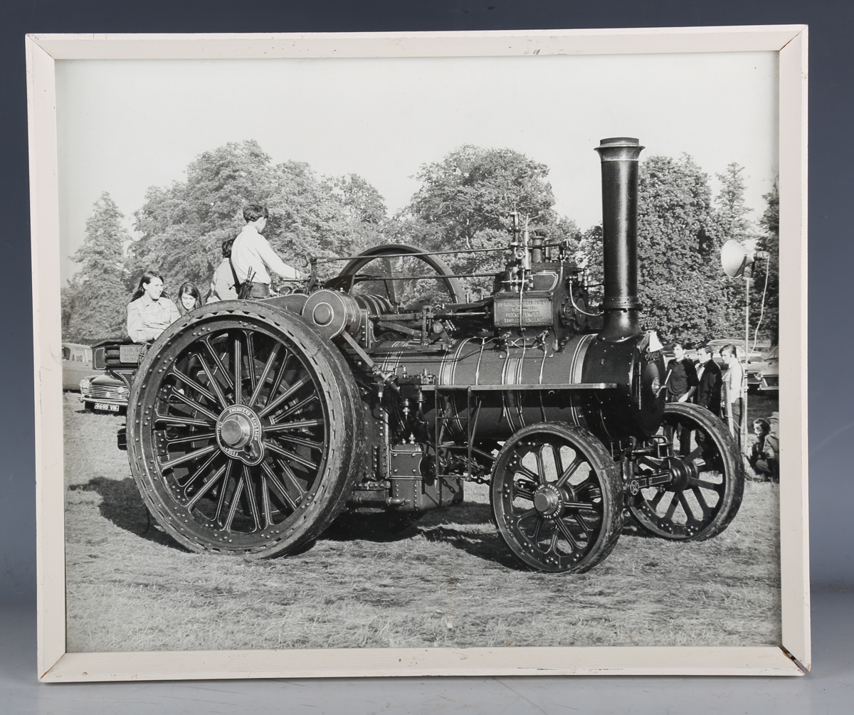 A live-steam model of an Allchin traction engine 'Royal Chester', finished in maroon and black - Image 5 of 15