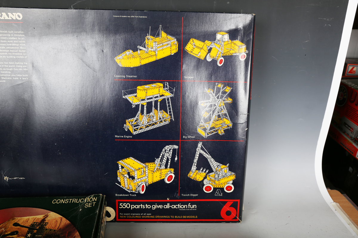 A small collection of Meccano, comprising Army Multikit, No. 6 set and 6X and 7X conversion sets, - Image 8 of 10