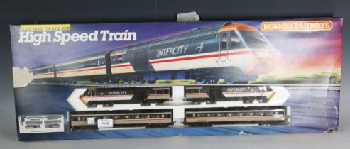 A Hornby Railways gauge OO R.823 Flying Scotsman train set, boxed (lacking track mat, box