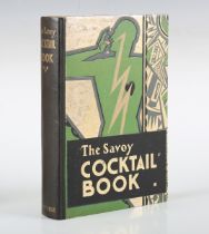 CRADDOCK, Harry. The Savoy Cocktail Book. London: Constable & Company, Ltd., 1930. First edition,