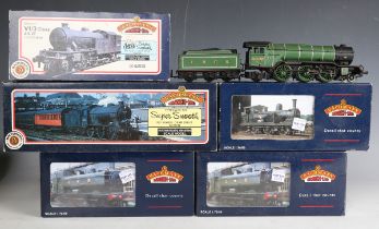 Six Bachmann Branch-Line gauge O steam locomotives, comprising No. 31-852A, No. 31-054, No. 32-