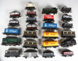 A Hornby gauge OO High Speed Train pack, boxed, together with a Hornby diesel locomotive, goods