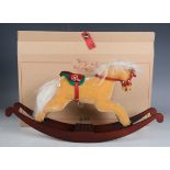 A Steiff limited edition No. 037849 Rocking Horse, boxed with certificate.Buyer’s Premium 29.4% (