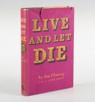 FLEMING, Ian. Live and Let Die. London: Jonathan Cape, 1958. Fifth impression, 8vo (188 x 122mm.) (