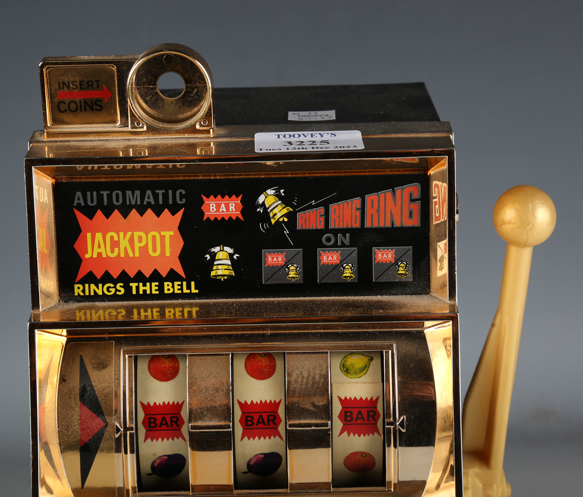 A Waco toy Automatic Jackpot one-arm bandit slot machine.Buyer’s Premium 29.4% (including VAT @ 20%) - Image 7 of 7