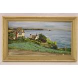 Nancy - oil on board A view of Portscatho,