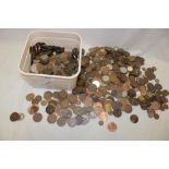 A large selection of mixed GB and Foreign coins