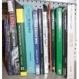 Various motoring volumes including Quest for Speed, Formula 1 - The Knowledge and others etc.