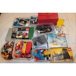 A selection of various Lego including boxed sets, loose items etc.