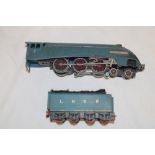 Hornby Dublo - 3-rail Sir Nigel Gresley locomotive and tender