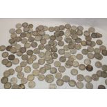 A large selection of various French silver francs (53oz)