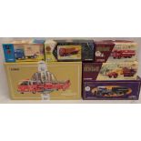 A selection of mint and boxed Corgi classic vehicles including Archive Corgi Bedford Walls delivery
