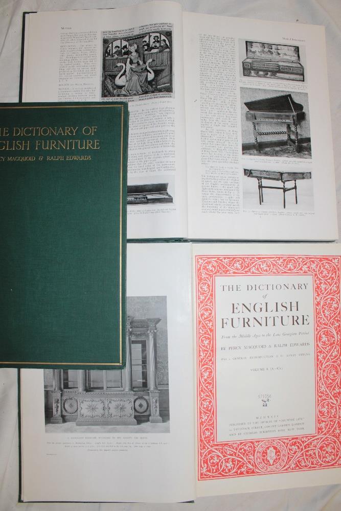 Macquoid & Edwards - The Dictionary of English Furniture, 3 vols. - Image 2 of 2