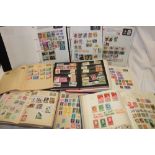 Ten albums/stock books containing a mixed selection of World stamps
