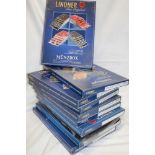 Nine new Lindner coin cases in original boxes and others etc.