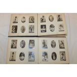 A collection of over 280 Ogden's Guinea Gold cigarette cards including females, actresses,