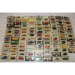 Two boxes containing over 110 various Lledo Days-Gone mint and boxed vehicles