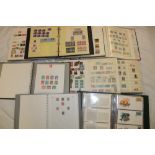 Ten albums and stock books containing a selection of mixed GB and World stamps