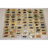 A selection of approximately 70 various Lledo Days-Gone mint and boxed vehicles including