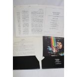 A Michael Jackson "Moonwalker" film press pack 1988