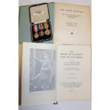 A miniature 1914/15 star trio of medals;