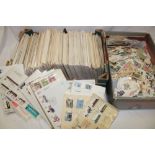 A large selection of British and Commonwealth first day covers mainly 1970's/80's together with a