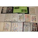 Ten albums and stock books containing a mixed selection of GB and World stamps