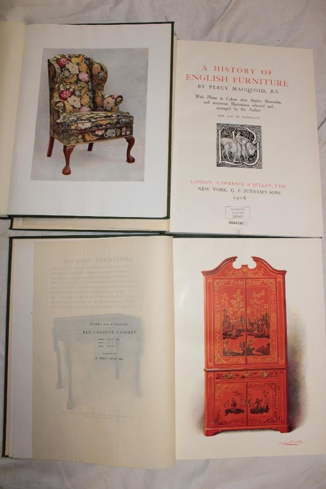 Macquoid & Edwards - The Dictionary of English Furniture, 3 vols.