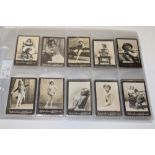 A selection of over 100 various Ogden's Guinea Gold cigarette cards circa.