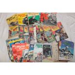 Various motoring magazines including The Motorcycle 1960s, Motorcycling 1960s, Practical Motorist,