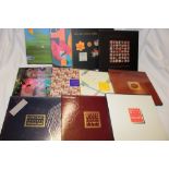 Eleven Royal Mail Special stamp albums of stamps 1984-1999