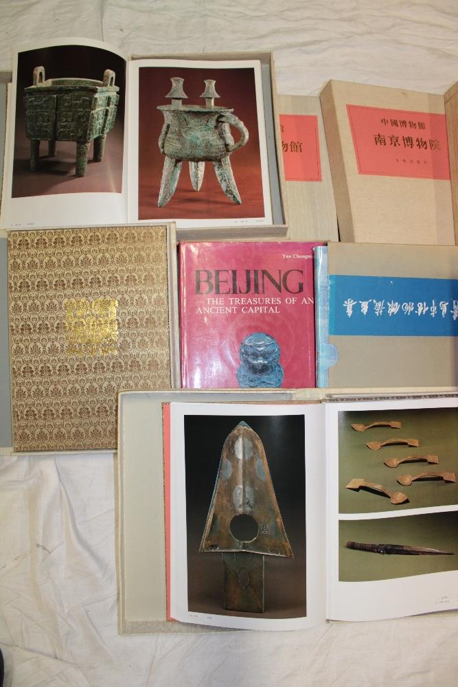 A selection of Chinese related volumes, mainly boxed including The Art of China,
