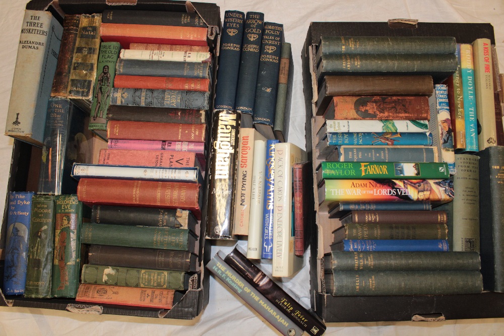 Various volumes - novels and decoratively bound volumes