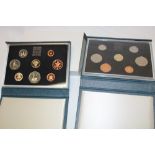 Two United Kingdom proof coin collection set, 1984 and 1987,