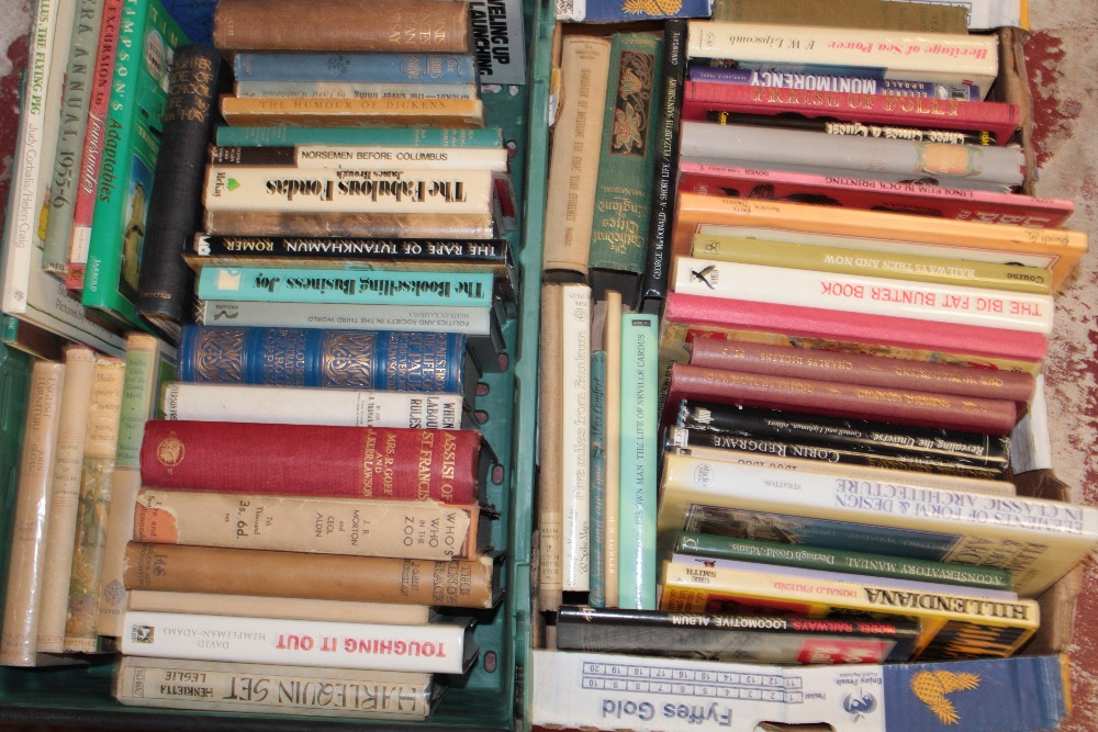 Five boxes of miscellaneous volumes