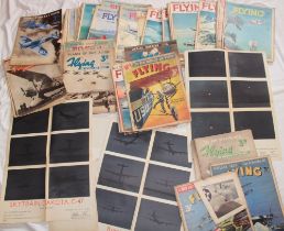 Numerous editions of The Flying Air Weekly Magazine circa 1930s,