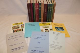 Various trade card reference books including British Trade Index,